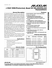 DataSheet MAX3040 pdf